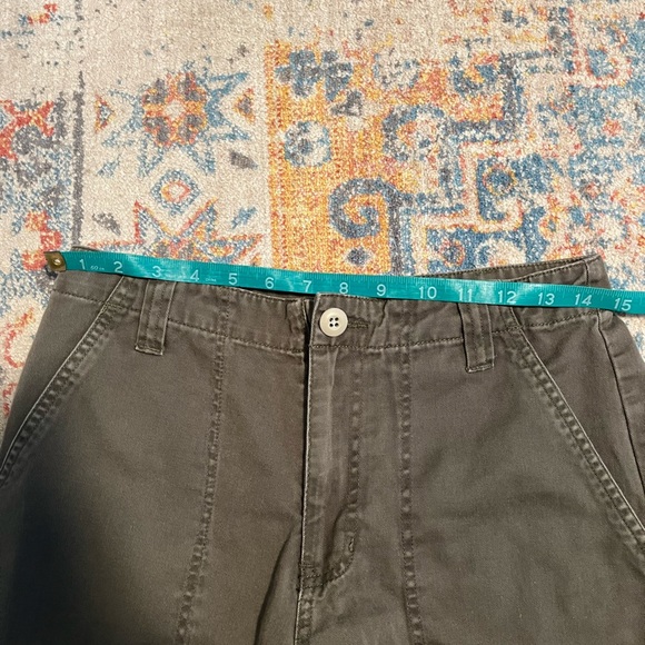 Old Navy cotton green wide-leg pants - Picture 2 of 5